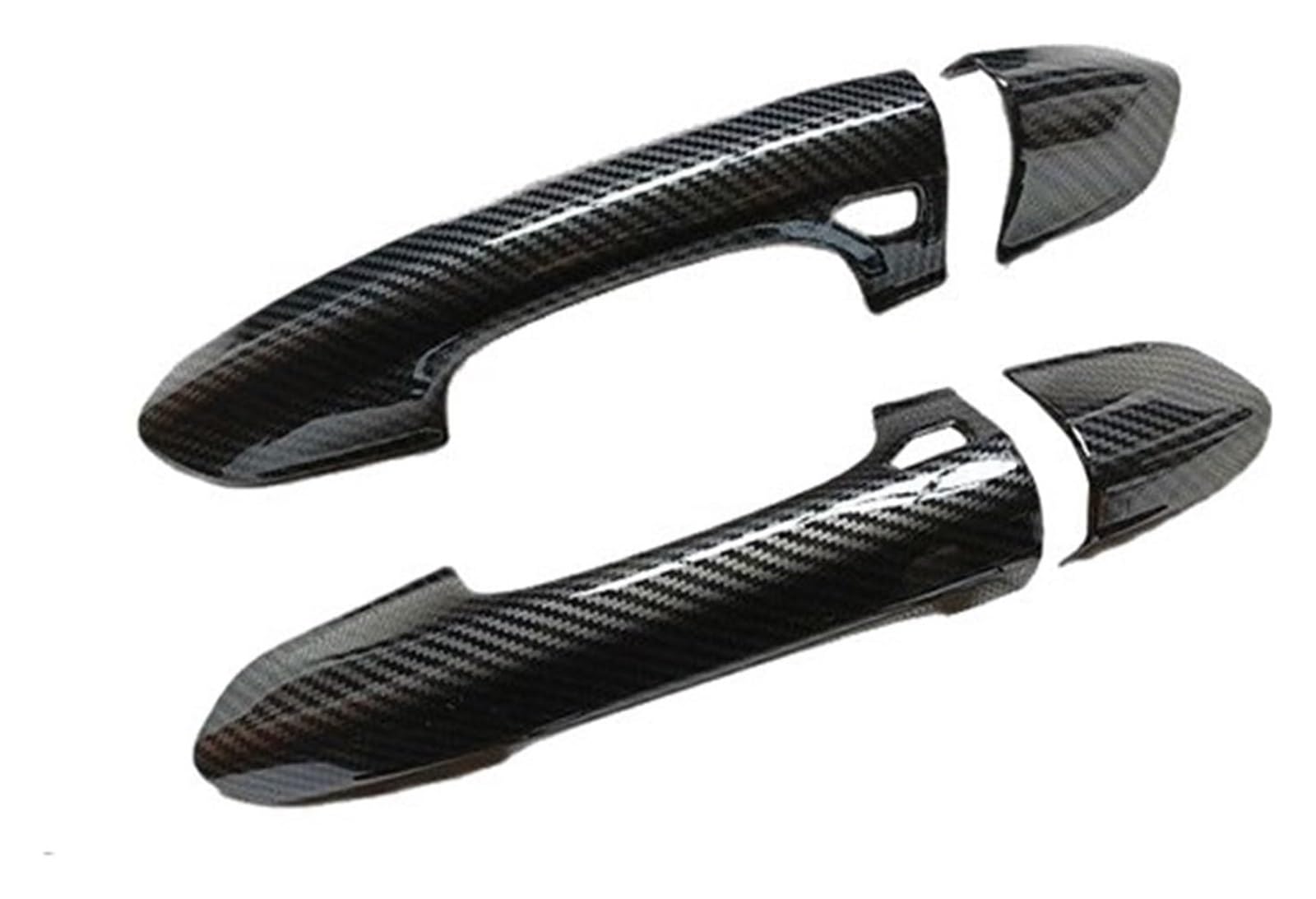 QWQTHGS Car Exterior Door Handle Cap for Mustang 6 MK6 S550 2015-2023 Car Exterior Style Accessories Stickers 2016-2019 Carbon Fiber Door Handle Cover