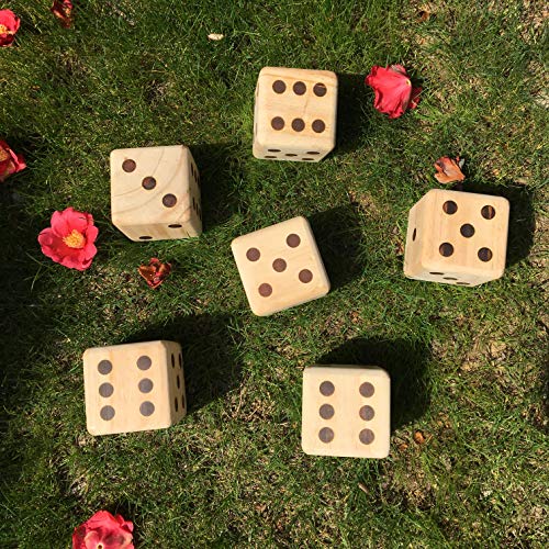 Sport Beats 0000881009 Giant Wooden Yard Dice, Outdoor Games Set Of 6 thumb #7