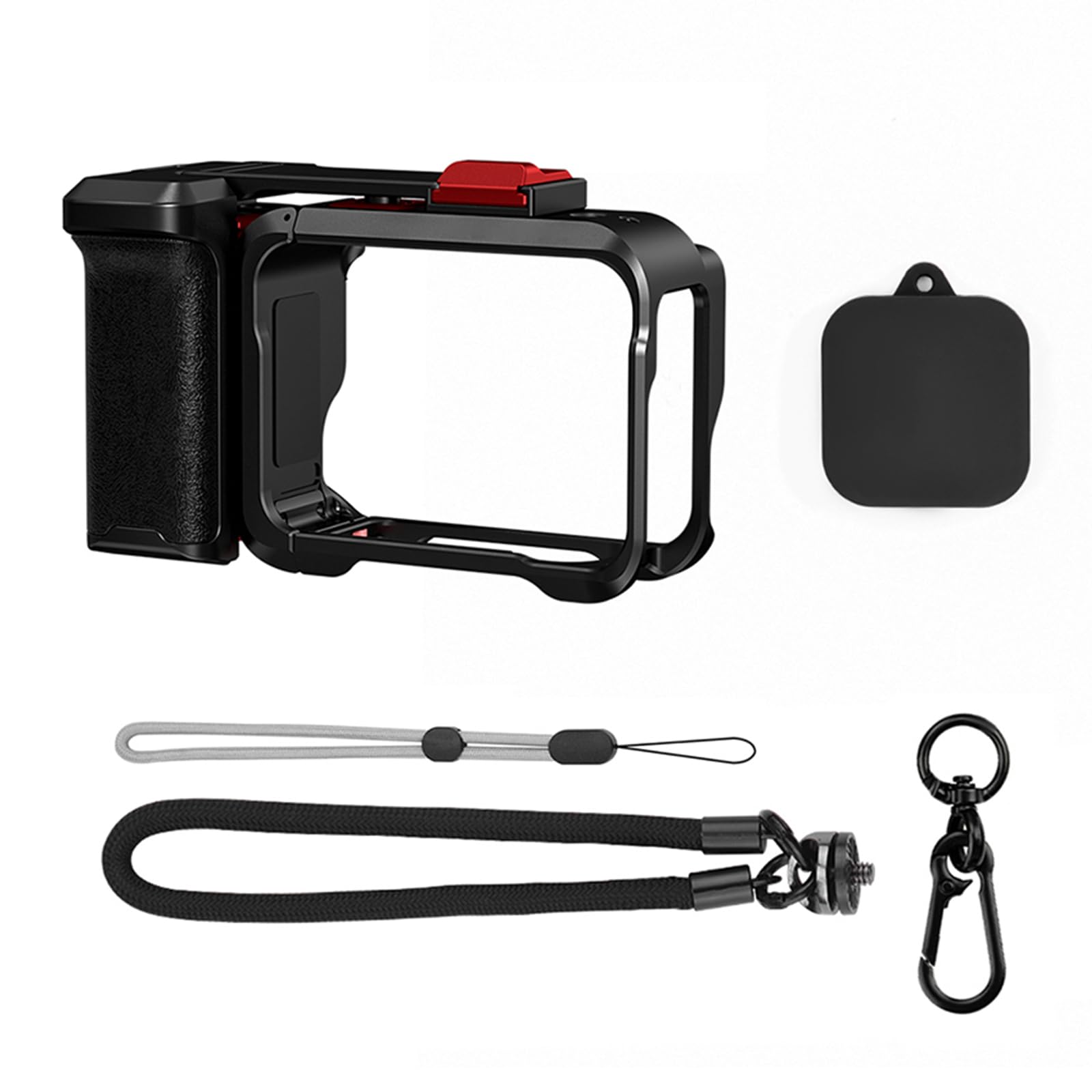 Ace Pro/Ace Pro 2 Xplorer zestaw uchwytów do Insta360, zestaw uchwytów do fotografii ulicznej z przyciskiem migawki, szybkie zapięcie, zimna stopka do Insta360 Ace Pro/Ace Pro 2 akcesoria