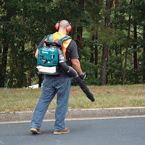 Makita EB7660WH 75.6 cc MM4 4-Stroke Engine Hip Throttle Backpack Blower, Teal