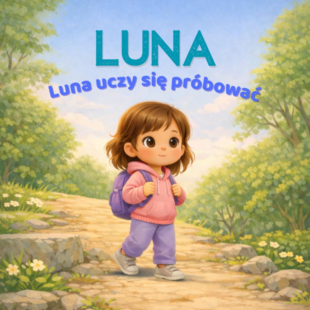 Luna uczy się próbować: Spokojna książka o małych krokach, odwadze i próbowaniu mimo strachu