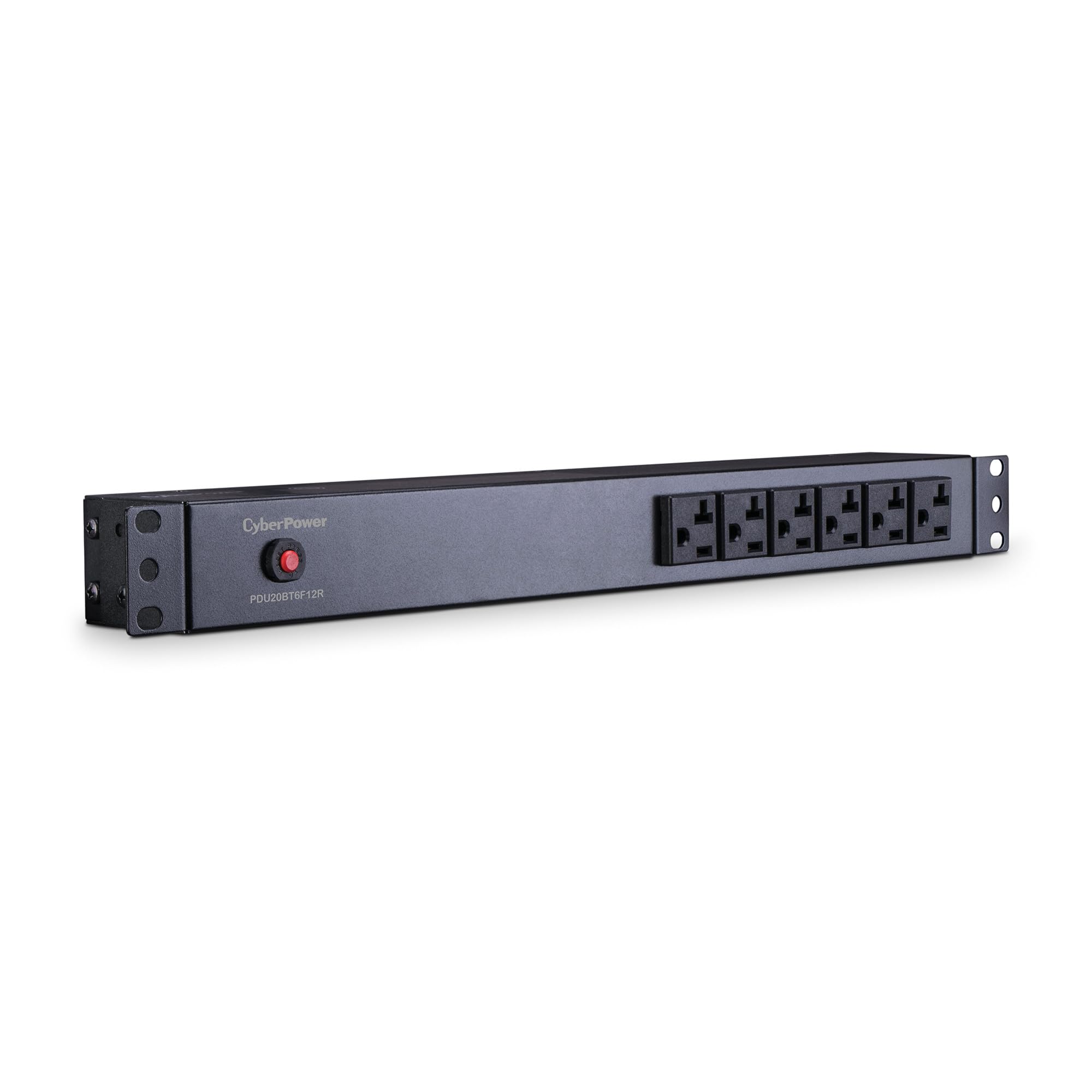 CyberPower PDU20BT6F12R Basic PDU, 100-125V/20A, 18 Outlets, 1U Rackmount