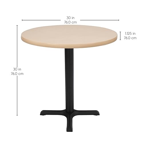 Miniatura 45 de Factory Direct Partners 13376-282 Mesa cuadrada de café bistró de 30 x 30 pulgadas; moderna mesa de comedor, café, mesa de cóctel para espacios