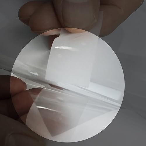 Miniatura 4 de Buydecorativefilm BDF 1CCCB - Lámina de algodón para ventana, color azul, nubes de azúcar, no adhesiva, adherencia estática, 36 pulgadas x 25 pies