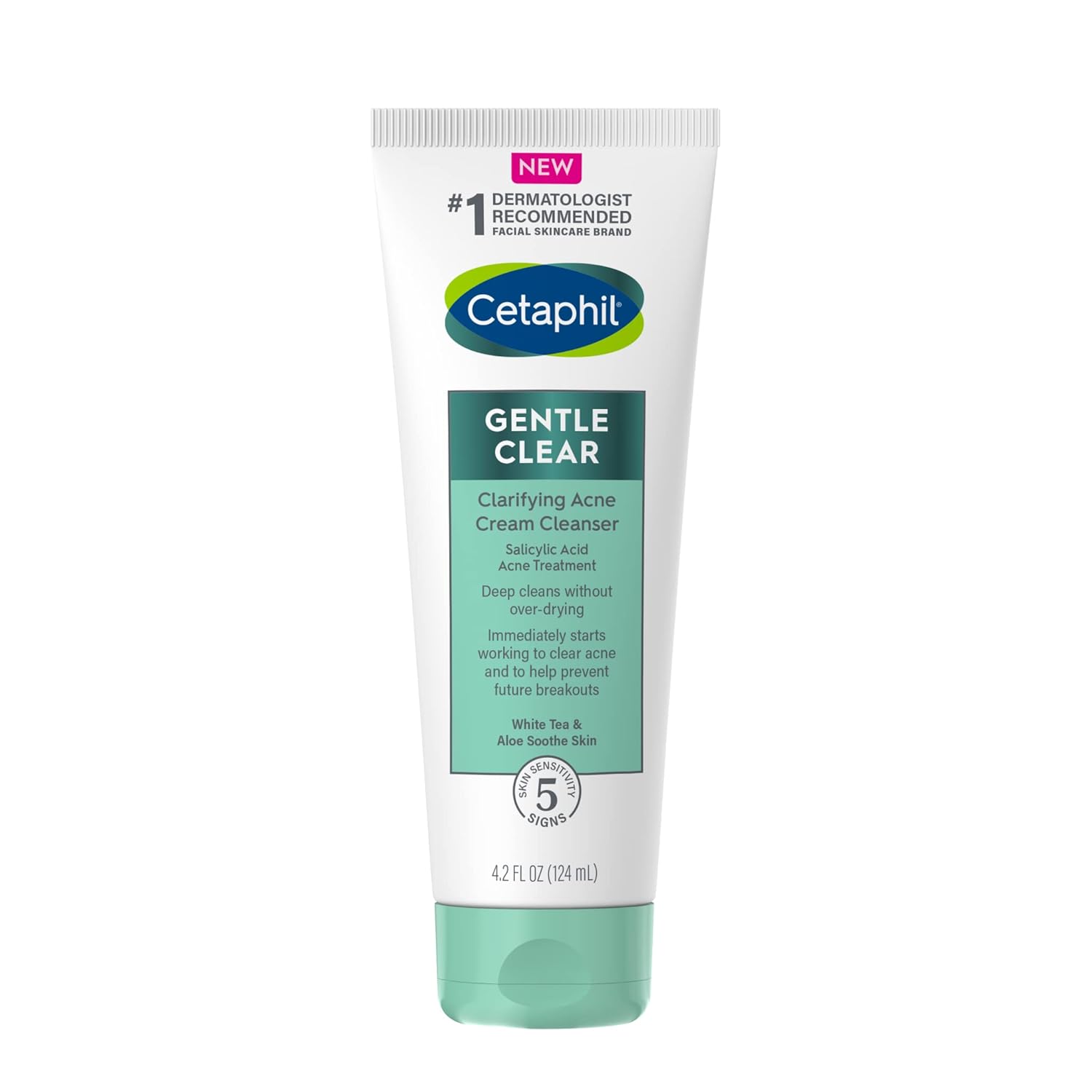Cetaphil Acne Face Wash, Gentle Clear Clarifying Acne Cream Cleanser with 2% Salicylic Acid, Deep Cleans & Treats Acne Prone Skin, Skin Care for Sensitive Skin, 4.2oz Cetaphil Acne Face Wash, Gentle Clear Clarifying Acne Cream Cleanser with 2% Salicylic Acid, Deep Cleans & Treats Acne Prone Skin, Skin Care for Sensitive Skin, 4.2oz