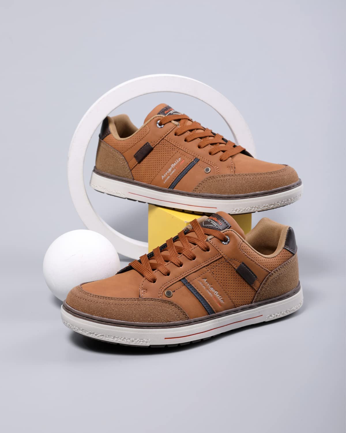 ARRIGO BELLO Sneaker Herren Freizeitschuh Schuhe Berufsschuhe Sportschuhe Outdoor Leichtgewicht Walkingschuhe Sneakers Größe 41-46