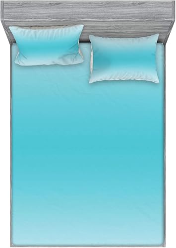 Miniatura 219 de Ambesonne Juego de sábanas bajeras y fundas de almohada, dibujos de aviones antiguos, vuelos clásicos con fechas, estilo vintage, diseño nostálgico,