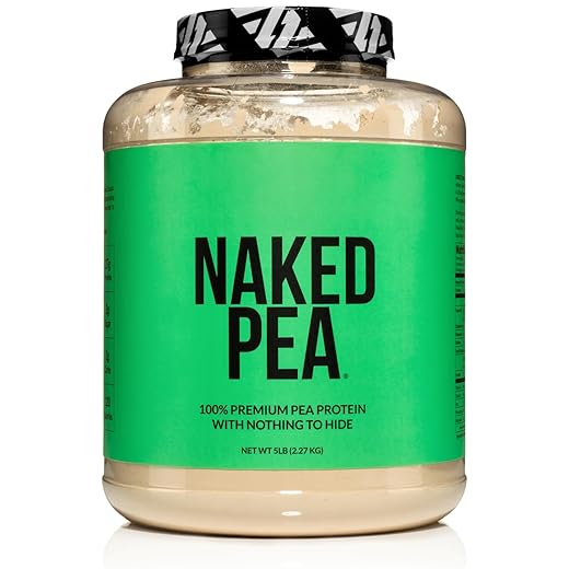 NAKED Pea 100% Pea Protein, Unflavored 5 lb