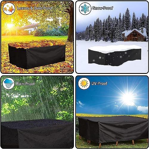 Housse de canapé d'extérieur imperméable contre la déchirure et l'usure du soleil - 8