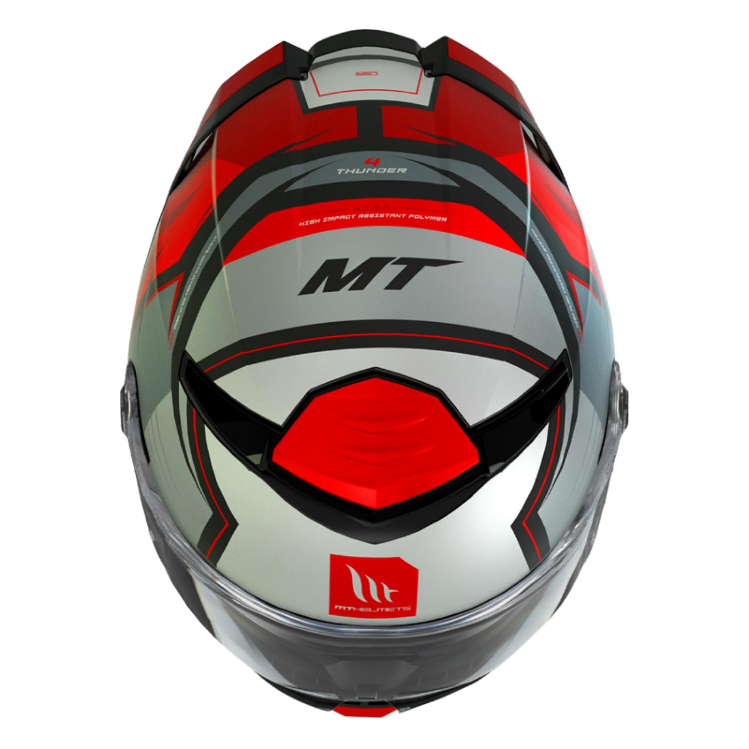 Casco Integral MT Thunder 4 SV PENTAL B5 Rojo Nácar Mate L (Doble Pantallas con Pantalla Solar - PINLOCK Ready) (ECE 22.06)