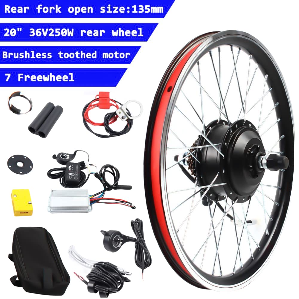 XUFOPLY Electric Bike Conversion Kit, 36V 250W 20