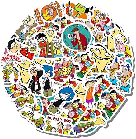 Amazon.com: 20 PCS Stickers Pack Ed Aesthetic EDD Vinyl N Colorful Eddy ...