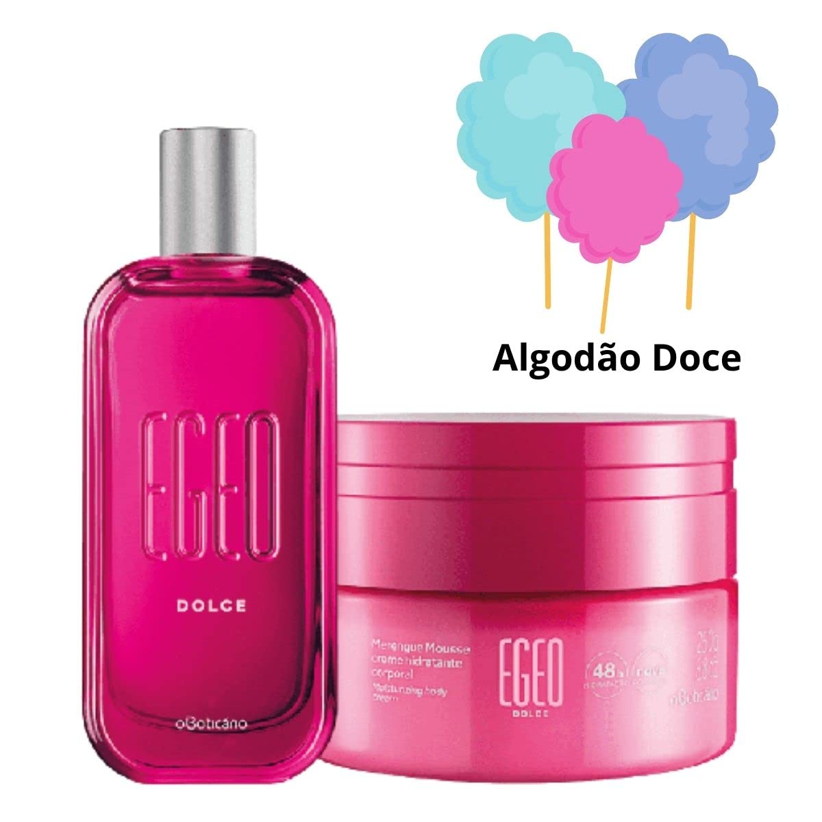 Boticario Egeo (Dolce) - Hidratante Corporal Em Cream Merengue