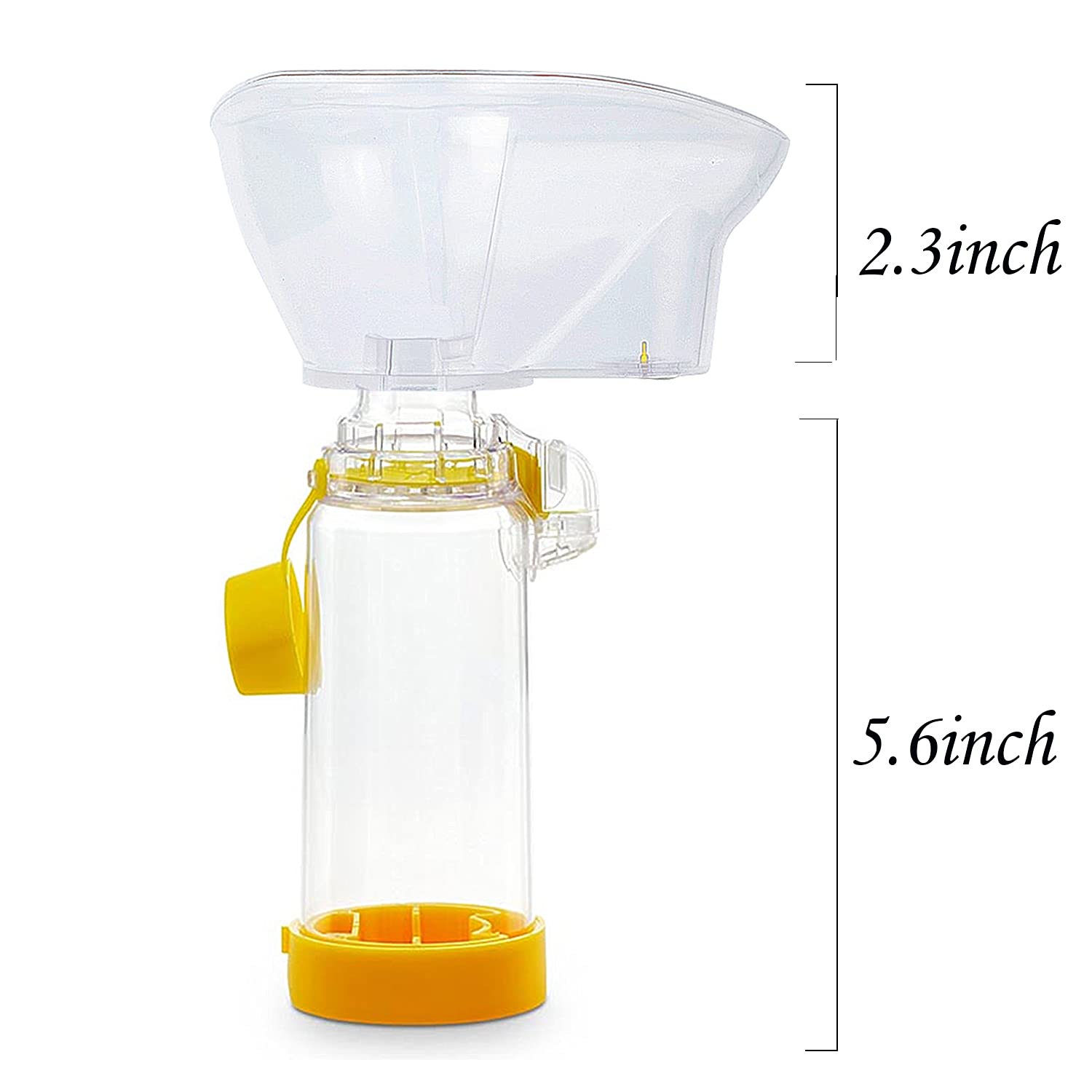 Chamber Plus Flow-Vu antistatico con maschera per adulti Large (Yellow)