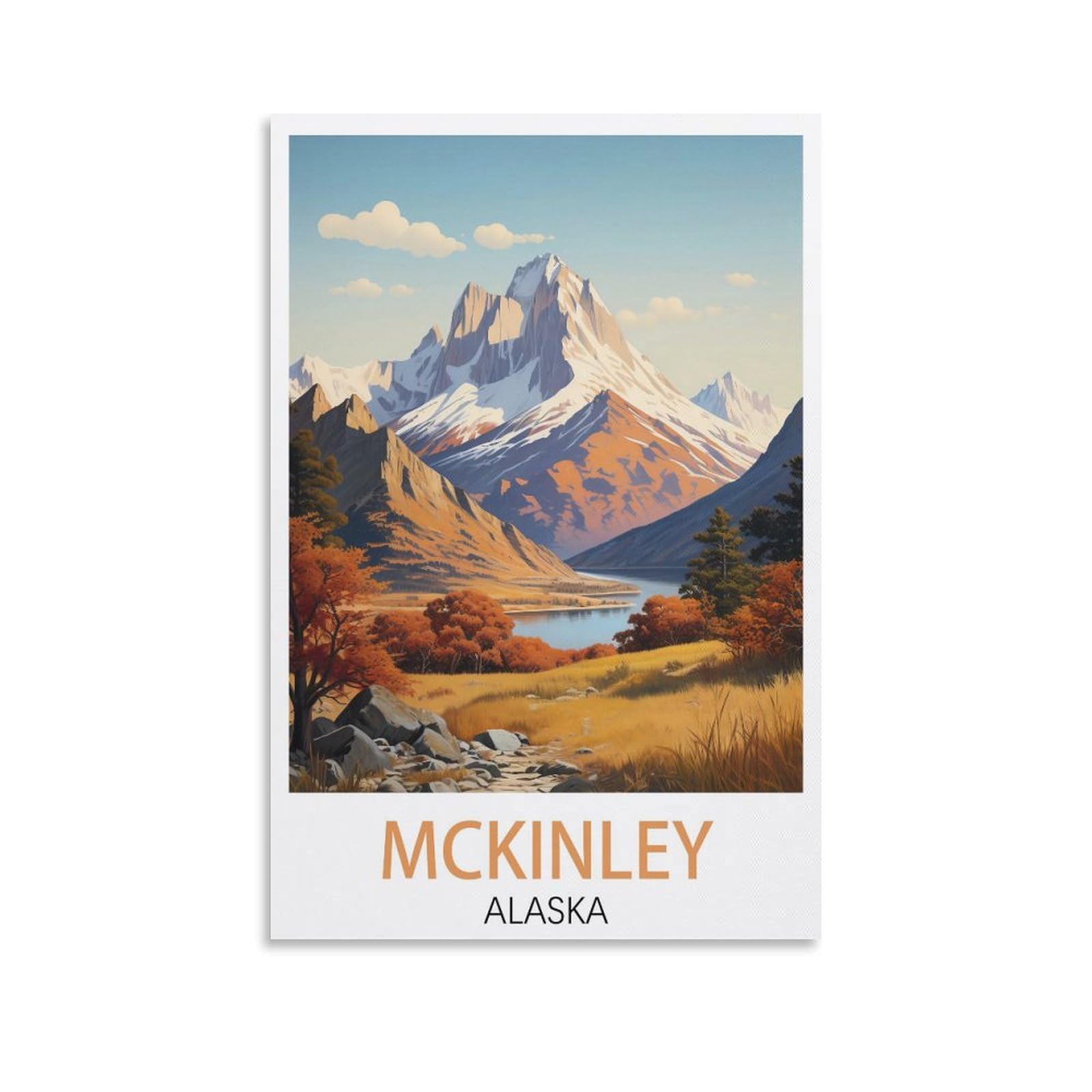 Puzzles de 2000 pièces pour Adultes - Mount McKinley Puzzles - Puzzle de 2000 pièces pour Adultes et Enfants - Puzzle Familial Classique d'intérieur - 70 x 100 cm