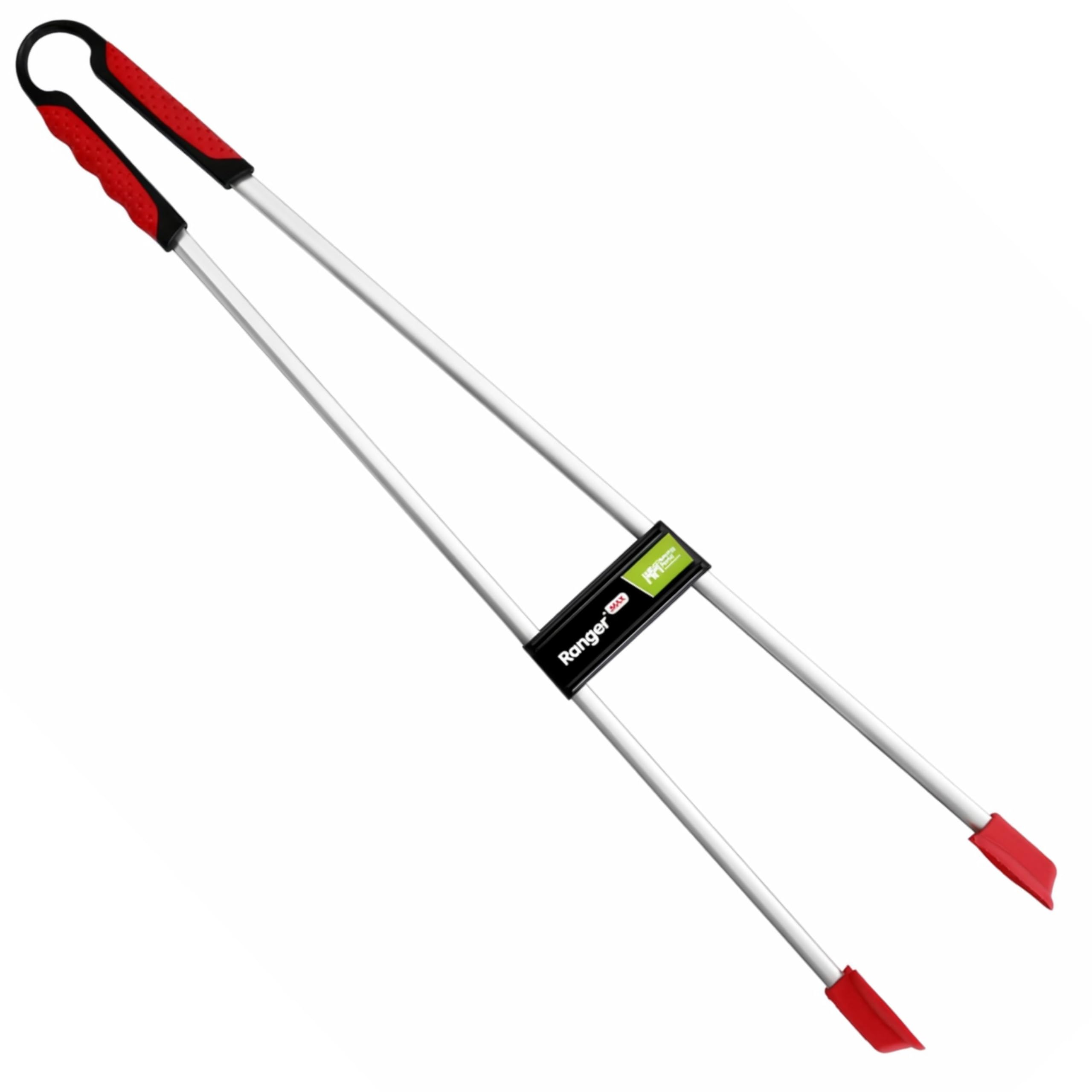 The Helping Hand Company LP3036IB Ranger MAX Straight Handle, Red/Silver, 35-Inch