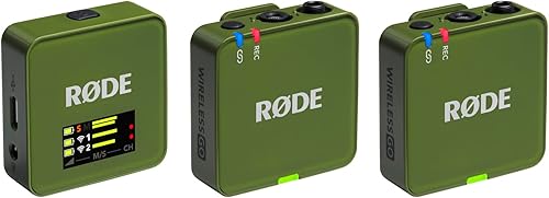 Miniatura 15 de RØDE Wireless GO II - Sistema inalámbrico de dos canales con micrófonos integrados, salidas analógica y digital USB, compatible con cámaras, Negro