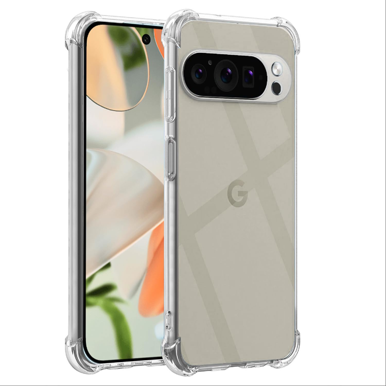 Amazon.co.jp: Gzgor ケース Google Pixel 9 Pro XL 対応 クリア