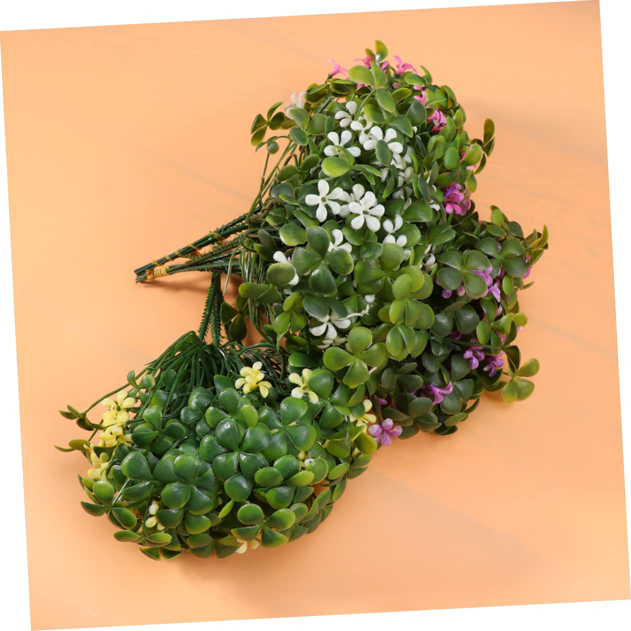 DECHOUS 2 Sets Simulierte Mini-sukkulenten Kunststoff-blumendekoration Dürreresistent Stilvolles Grün für Ihren Wohnraum Stück