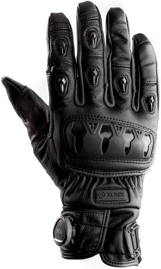 Amazon KNOX(ノックス) オフロードバイク用プロテクショングローブ 衝撃吸収・BOAシステム搭載 本革 ORSA Leather