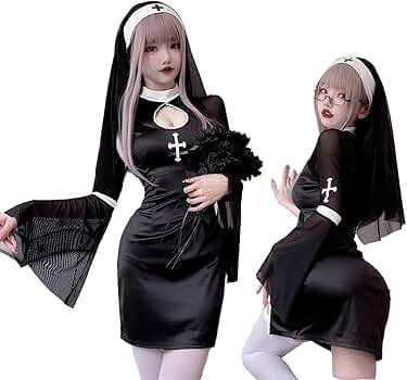 Amazon.co.jp: [シダーエイト] 修道女 胸あき セクシー