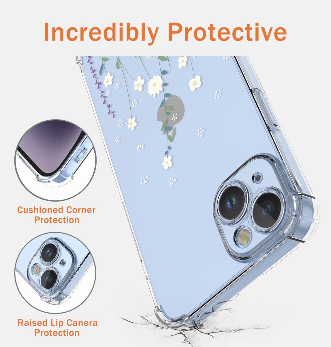 GEJEFA Coque pour Honor 70 Lite/Honor X8 5G/Honor X6, Protection Complète Silicone Souple TPU