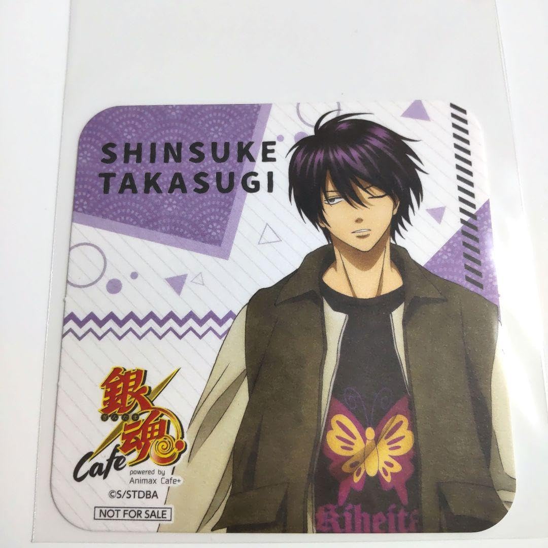 銀魂 高杉晋助 キャンバスボード　※おまけ(コースター）付 Amazon.co.jp: 銀魂 高杉晋助 スイパラ スイーツパラダイス コースター