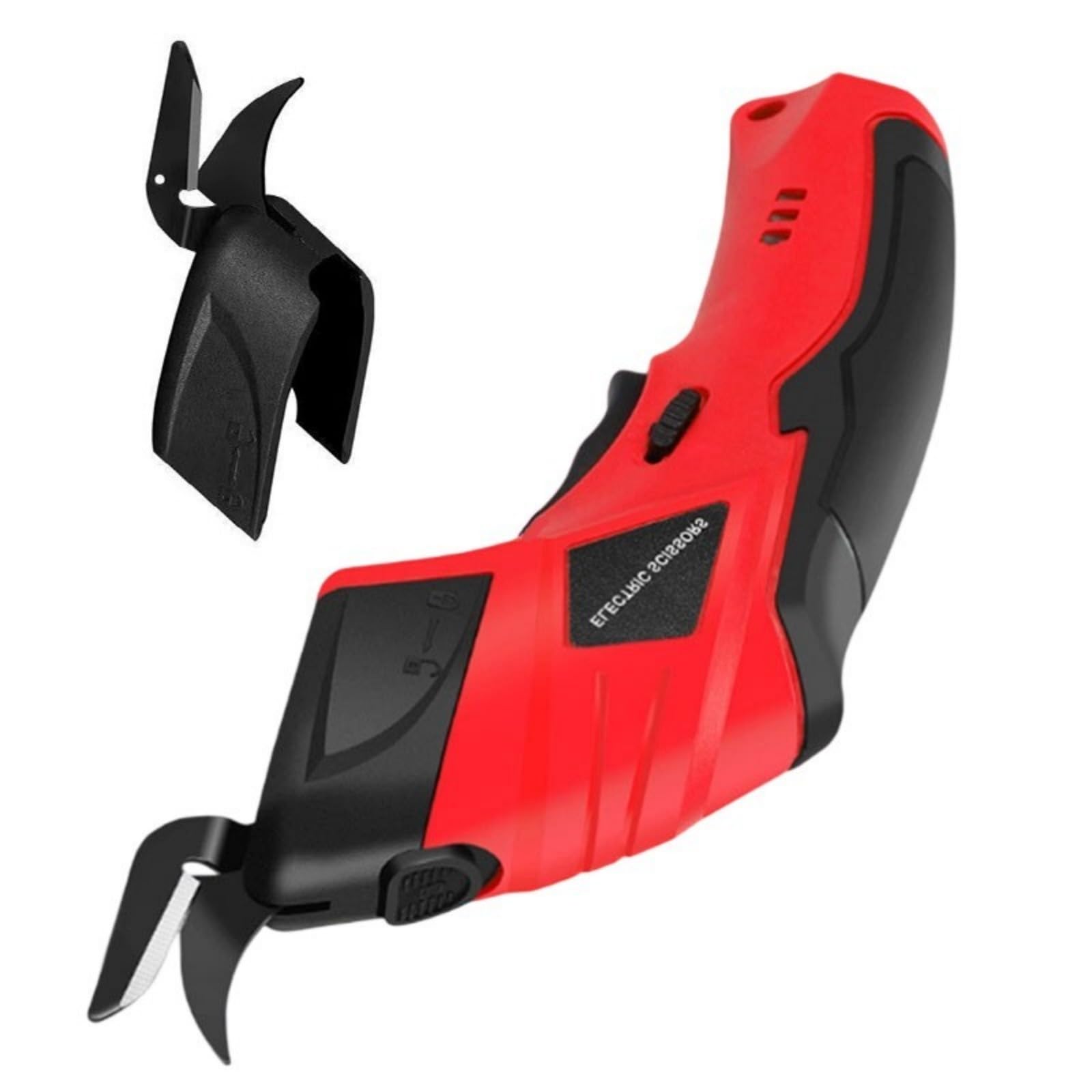 Buxuaaaa Electric Scissors Cordless Handheld Electric Scissor For Cutting Fabrics Carpet Soft Leather Cardboard Replacement Fabric Scissors