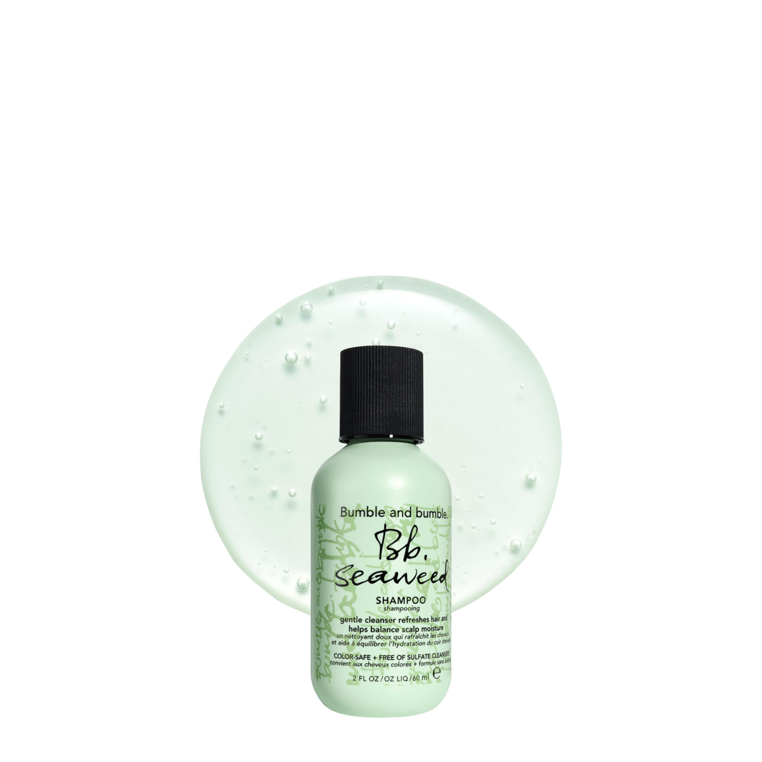 Bumble and bumble. Seaweed Hydrating Shampoo | Gently Cleanses Without Stripping |Improves Scalp Hydration| Sulfate Cleanser Free | For Fine to Medium Curly Wavy Straight Hair