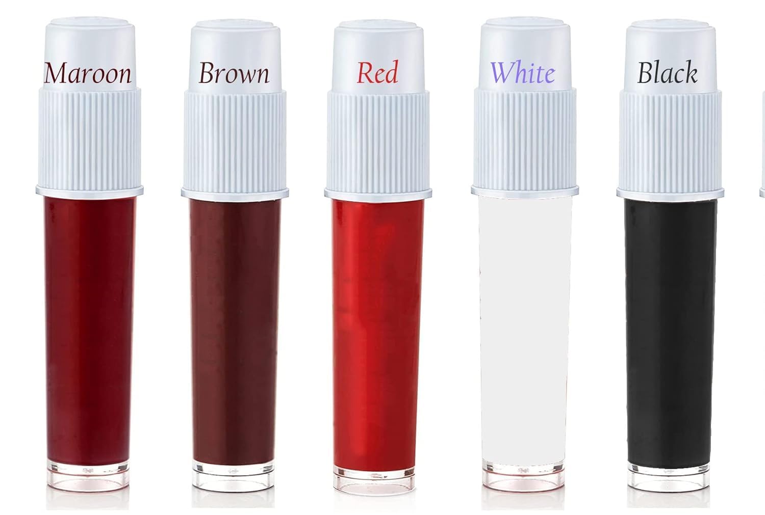 GHELONADI- Liquid Kumkum Sindoor 5g Skin-friendly Liquid Bindi Tattoos Waterproof Bodyart Body Paint Temporary Tattoos DIY Tattooing (RED,MAROON,BROWN,BLACK,WHITE) (RED,MAROON,BROWN,BLACK,WHITE, 5G)-image-46