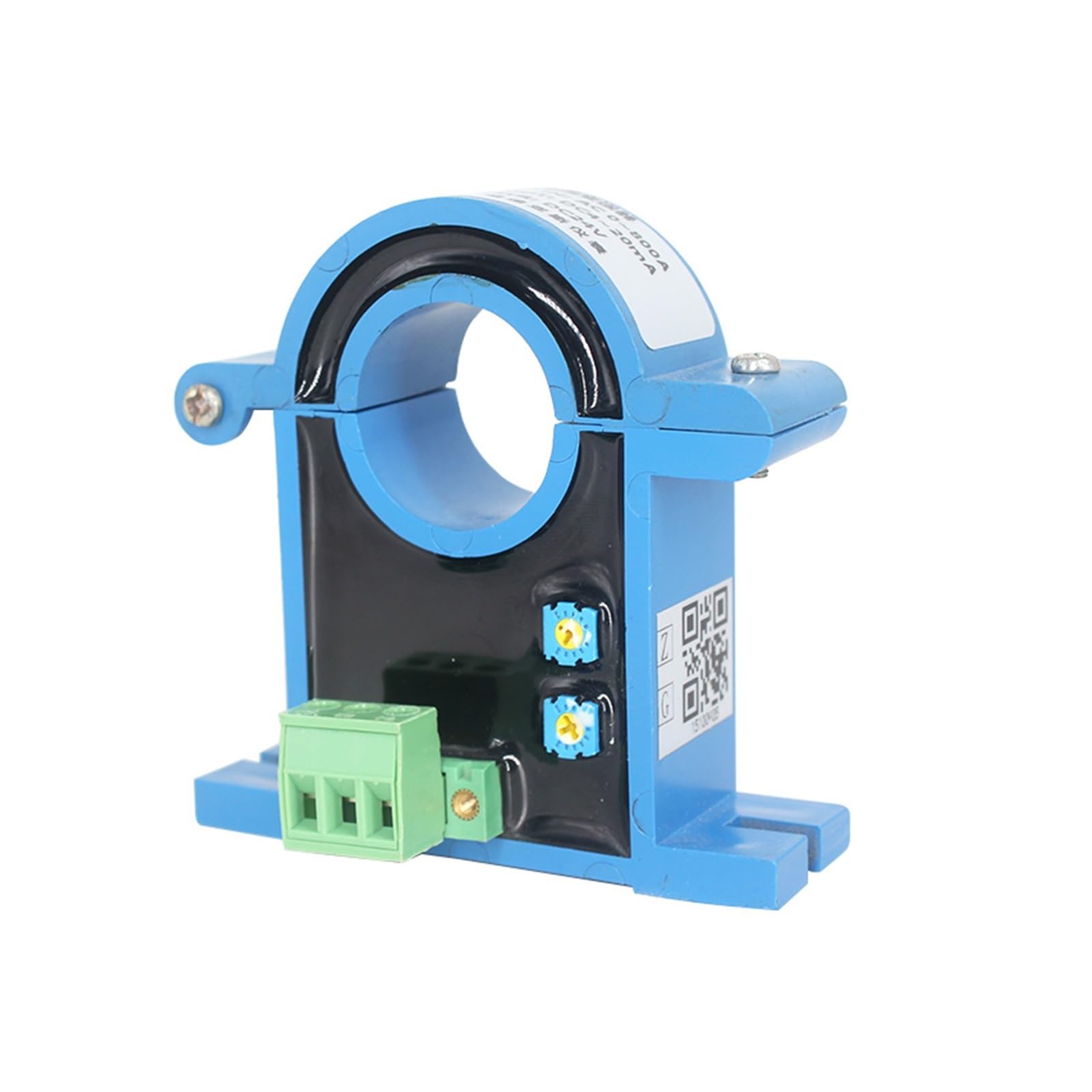 MXXDMOPD Aperture 25mm Open Loop Split core Current Transmitter 0-1000A Input DC 0-20mA 4-20mA Output Sensor DC24V(Dc 4-20ma Output,DC 0-50A)