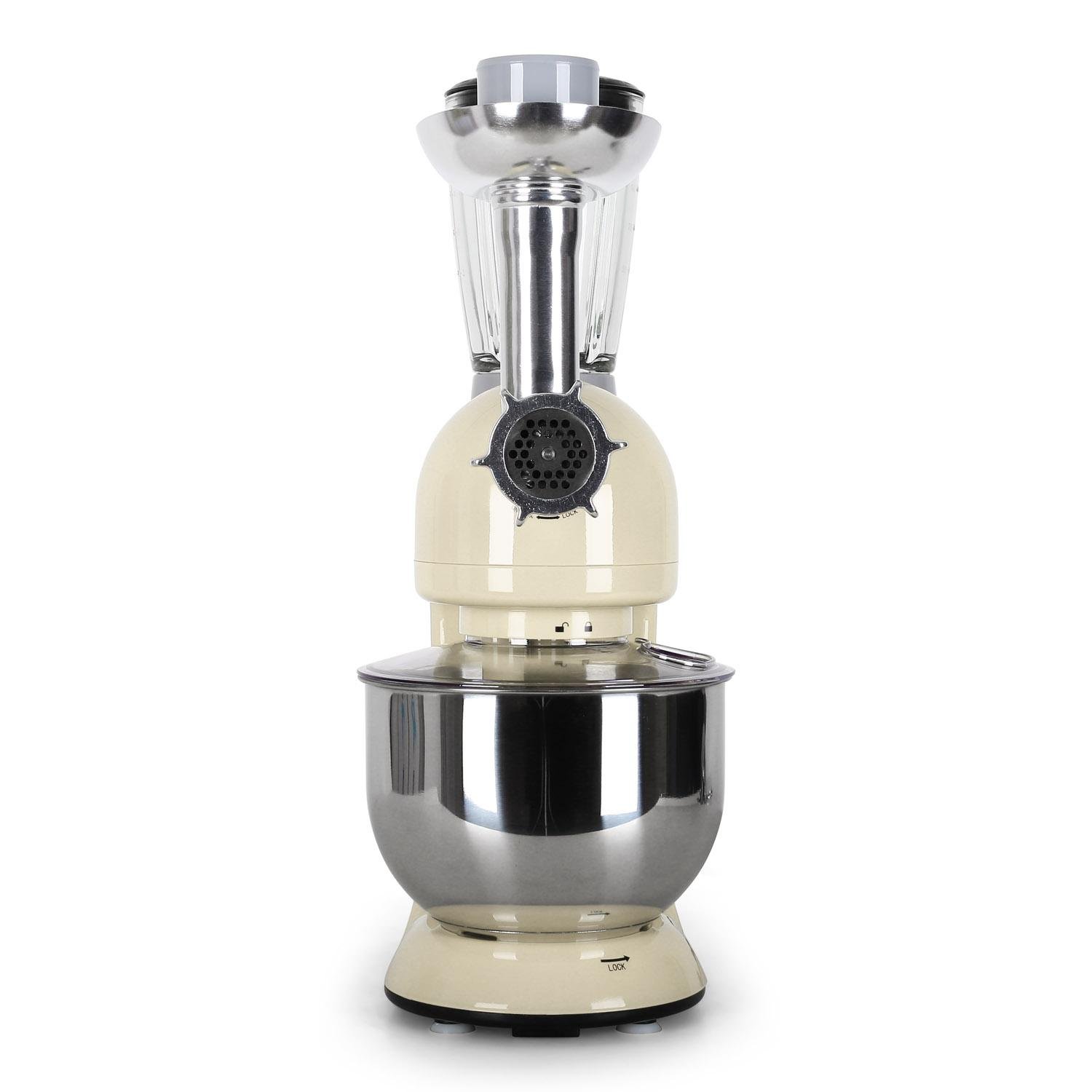 Klarstein Lucia Morena 1200W 5L Crema robot da cucina