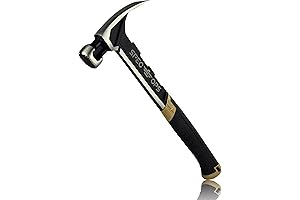 Tools Framing Hammer, 22oz Milled Face, Shock Absorbing Grip, and 3% Donated to Veterans