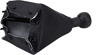 Polaina de botão de mudança de marcha de 5 velocidades, botão de mudança de marchas protable polaina de câmbio 5 velocidades durável para loja de carros para veículos