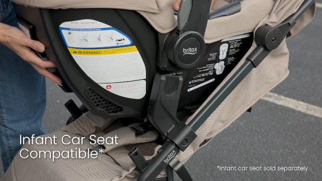Amazon.com: Britax Juniper Compact On-The-Go Stroller, Effortless