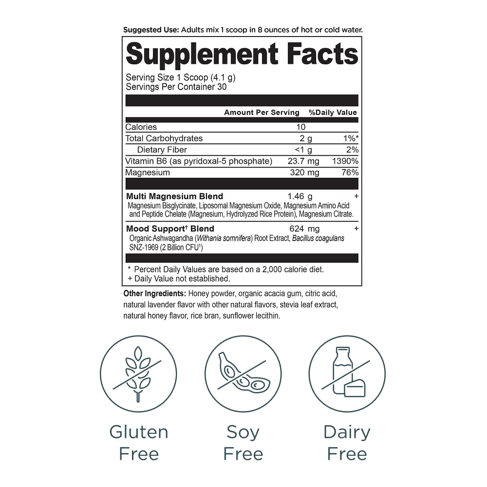 Ancient Nutrition Active Peptides Magnesium Glycinate, Honey Lavender — Amazon image 8