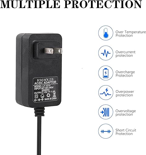 Miniatura 7 de Cable de alimentación de repuesto de 21 W para el nuevo Echo Show 5 de 3 generación, Echo Show 12 generación, cargador adaptador de corriente