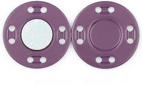 Miniatura 9 de Juego de 6 botones magnéticos, suministros de costura, hebilla magnética de metal, 3 pares de botones invisibles a presión para ropa, abrigo,