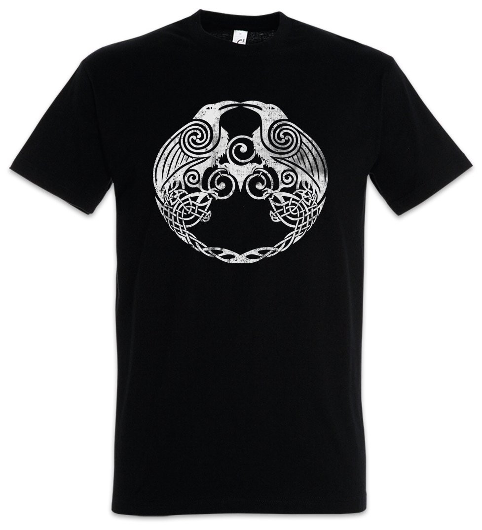 Urban Backwoods Men's Black Hugin And Munin Ii T-Shirt Size M