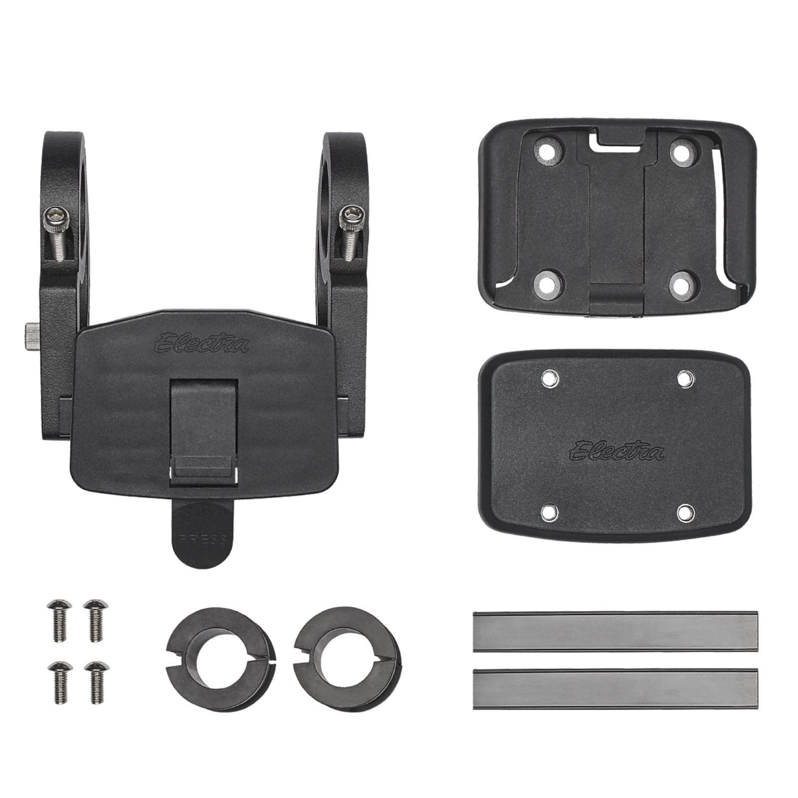 Electra Quick Release Handlebar Basket Bracket & Mount, Black  