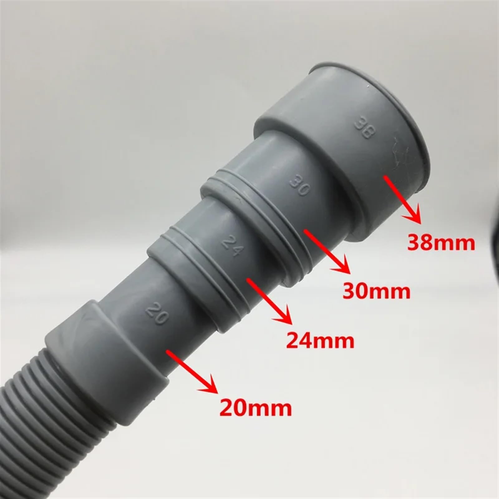 Ablaufschlauch Der Waschmaschine PVC Waschmaschine Geschirrspüler Ablaufschlauch Verlängerungsrohr mit Halterung Set Waschmaschine