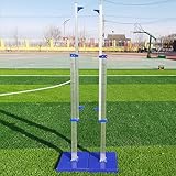 WEIMILOR Portable Competition Track and Field High Jump Standards, Height Range: 30-230CM / 0.98ft-7.54ft,Pair...