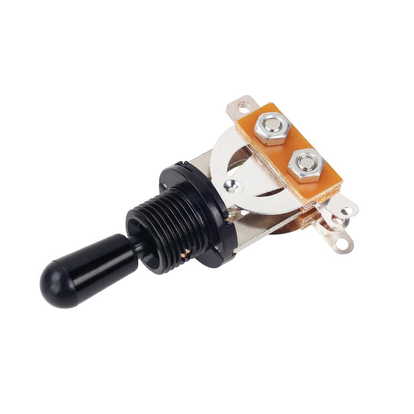 Banworks Metric 3-way Toggle Switch Pickup Selector Switch for Epiphone EPI LP Les Paul Style Guitar JT/DWQ-01 Black with Black Tip - Image 4