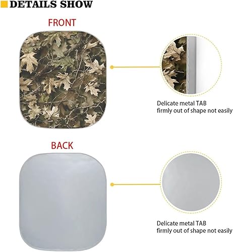 Miniatura 9 de FKELYI 2 piezas Golden Retriever - Parasol para ventana delantera con estampado de perro, bloquea los rayos UV, protector contra el deslumbramiento