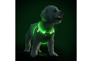 PcEoTllar Glowdog Light Up Dog Harness