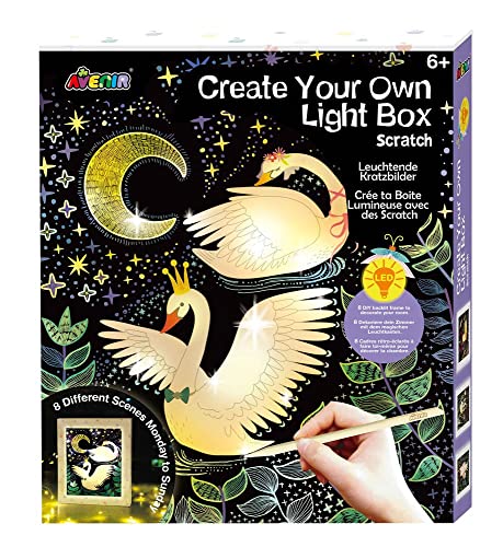 Cadeau anniversaire enfant 6 ans : kit de cartes à gratter Avenir 6301434