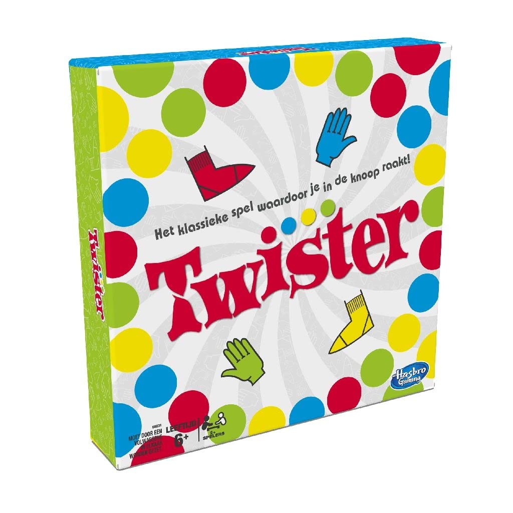 Hasbro Gaming Jeu Twister pour Enfants, à partir de 6 Ans (Version néerlandaise)