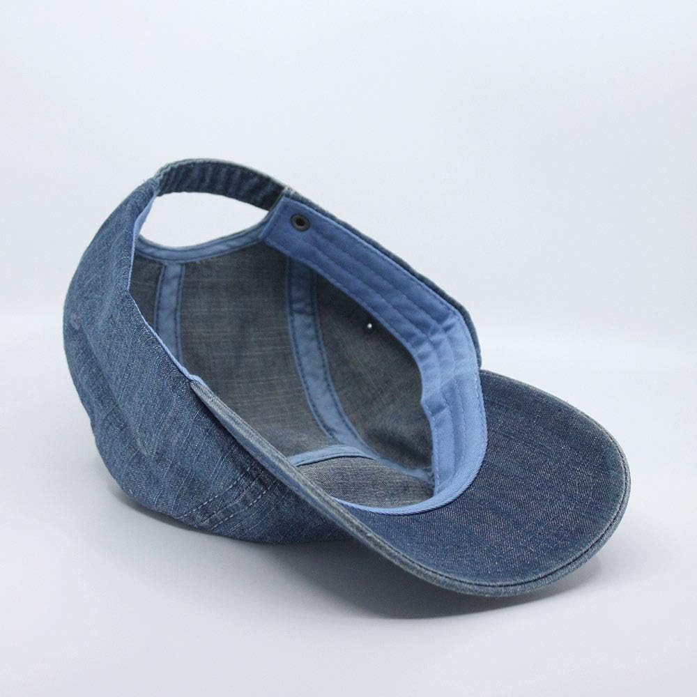 Washed Cotton Twill Five Panel Adjustable Camper Caps - Image 3