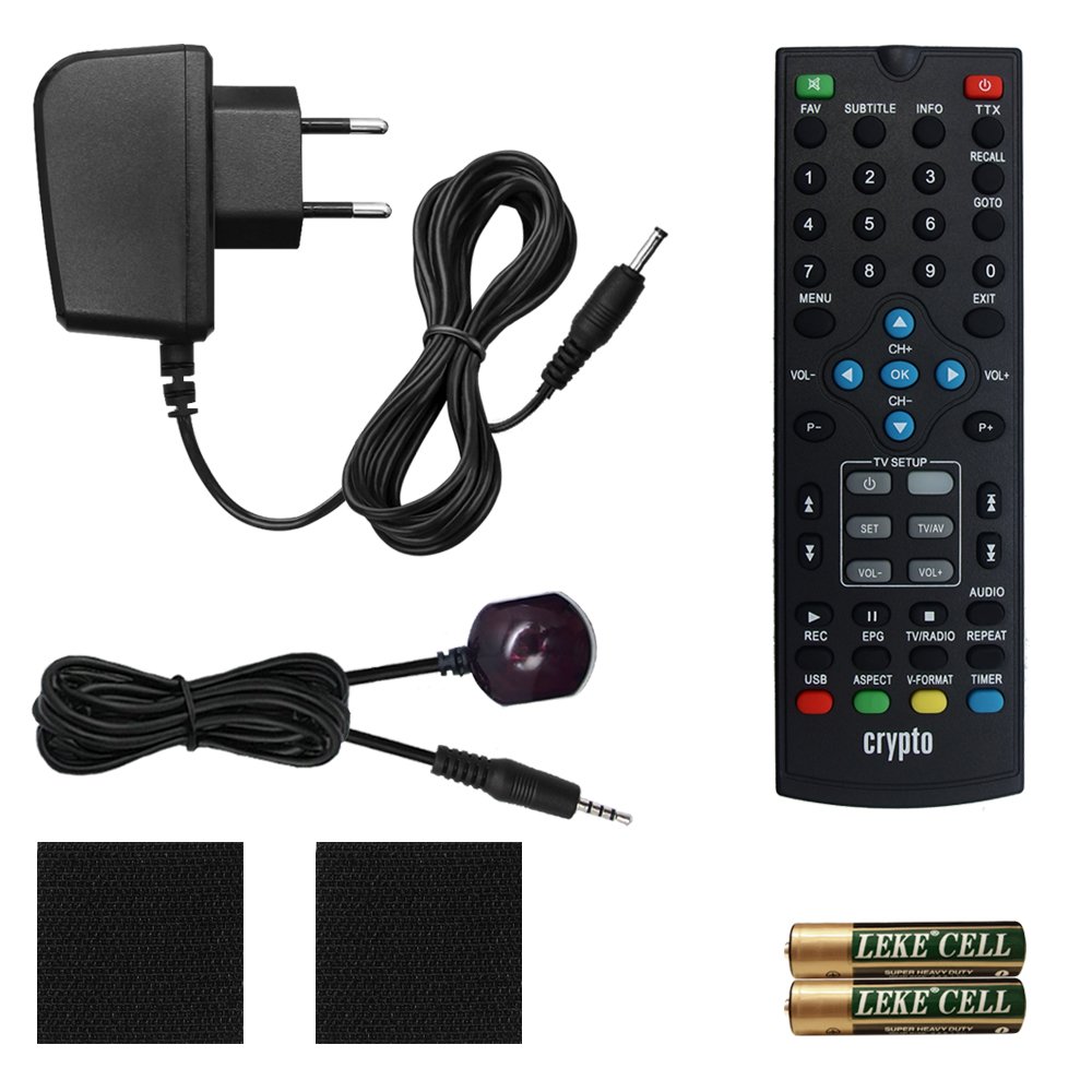 Crypto Redi 30PH Mini récepteur DVBT2 Full HD avec H.265 / HEVC, Dolby, PVR  Ready, Lecteur