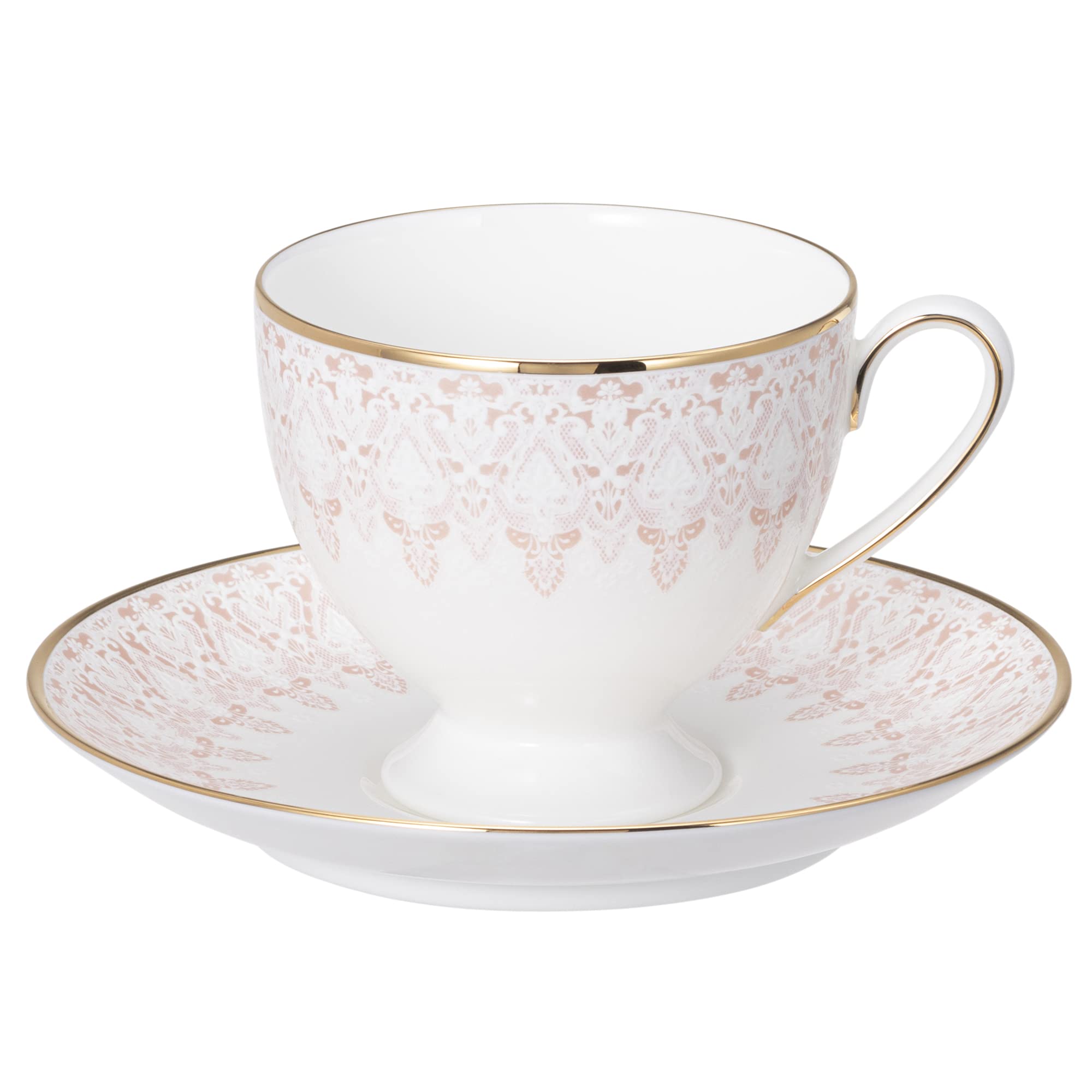 MURANO ムラノ 金彩 ピンク リボン レース デザート カップ MURANO ムラノ 金彩 ピンク リボン レース デザート カップ MURANO